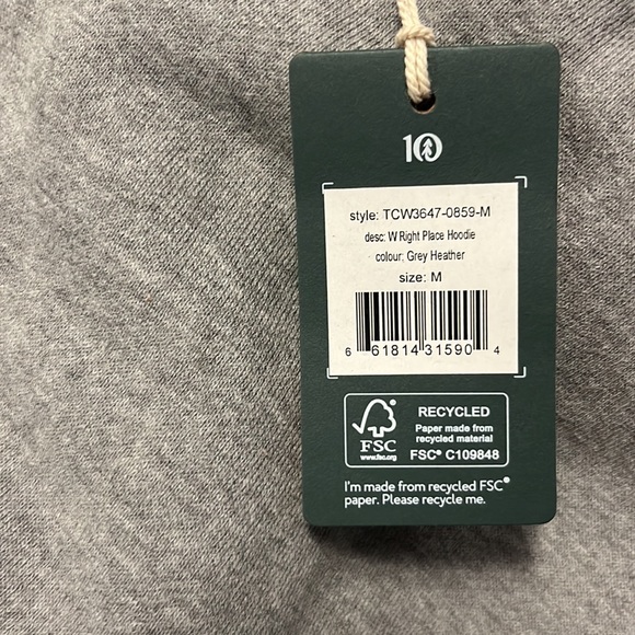 NWT ten tree you are in the right place hoodie - Picture 3 of 5